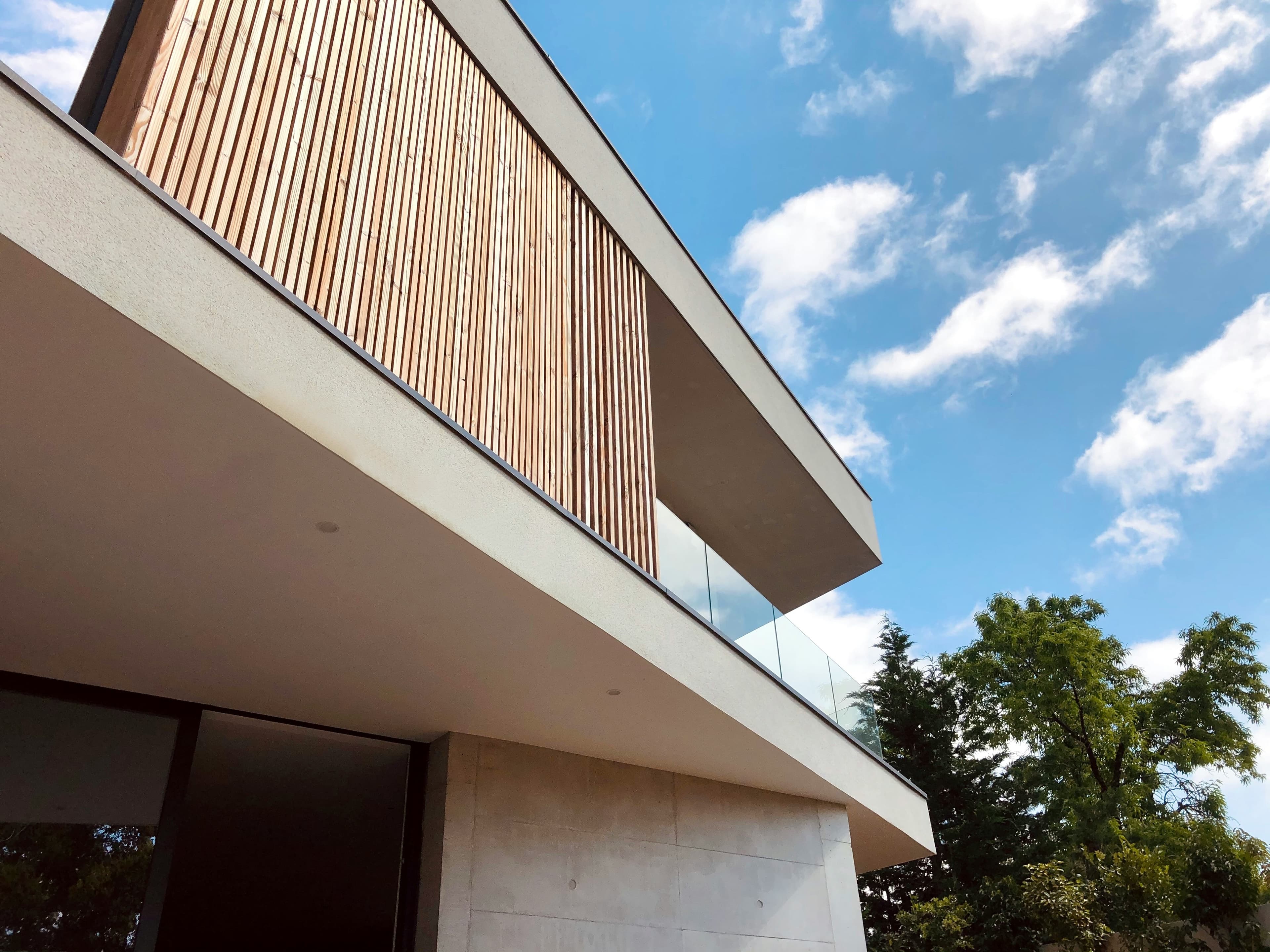 Referenzprojekt: Lärchenfassade am Neubau